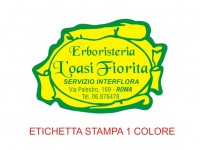 Etichette adesive per erboristerie, cosmetica, cosmesi (mm46X32)  (cod.11M )